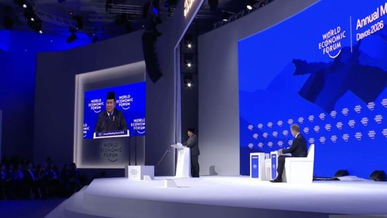 WEF 2026: Presiden Prabowo Tegaskan Indonesia Negara Stabil dan Tujuan Investasi Global