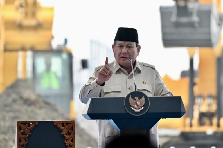 Presiden Prabowo Arahkan Groundbreaking Proyek Hilirisasi Strategis Jadi Prioritas Nasional
