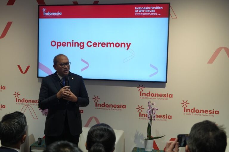 Indonesia Kukuhkan Diri sebagai Pemain Ekonomi Global di WEF 2026
