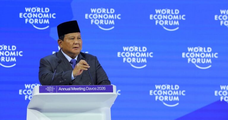 Pidato di WEF 2026, Prabowo: Tak Ada Kemakmuran Tanpa Perdamaian