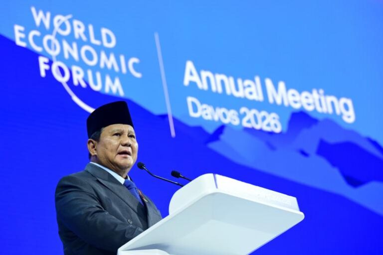 Pidato di WEF 2026, Prabowo Soroti Pertumbuhan dan Kredibilitas Fiskal Indonesia