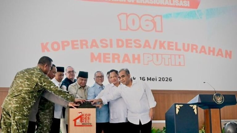 Peresmian 1.000 Koperasi Desa Merah Putih Percepat Pemerataan Kesejahteraan