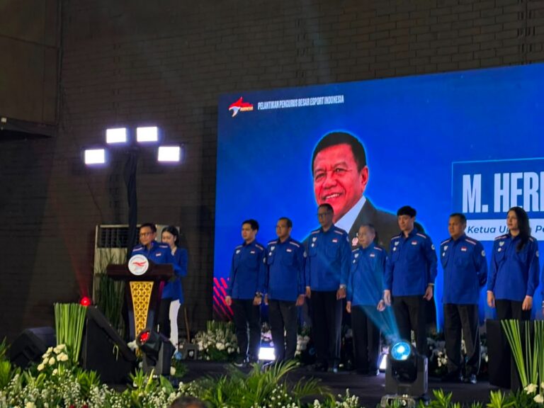 Ketum PB ESI M.Herindra Komitmen Bawa Talenta Muda Esports Indonesia Mendunia